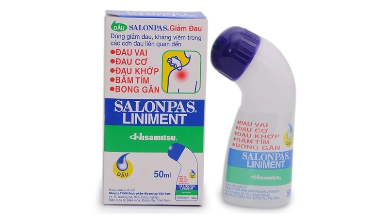 Dầu xoa Salonpas